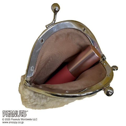 レディース　ボアコインケース（PEANUTS）