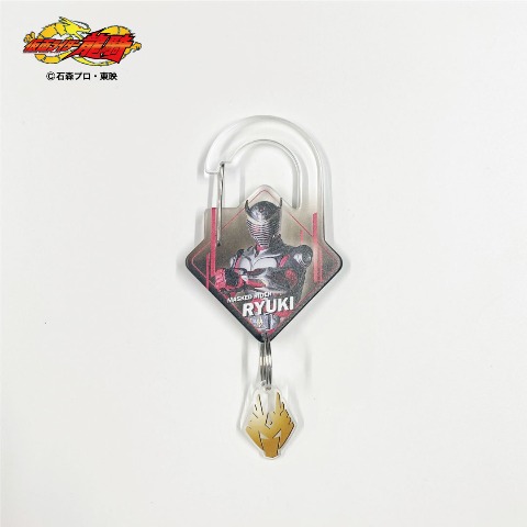 カラビナ付キーリング（仮面ライダー）