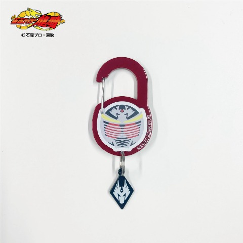 カラビナ付キーリング（仮面ライダー）