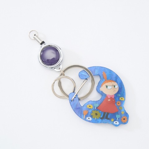 リール付きキーリング（SEASON REASON×MOOMIN)