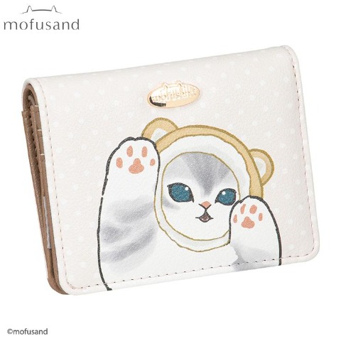 コンパクトウォレット（mofusand） キャメル 315