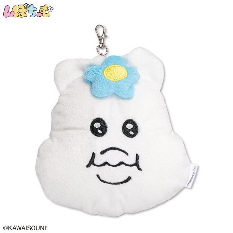 リール付ぬいパスケース（んぽちゃむ）