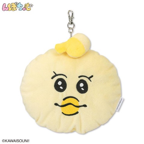 リール付ぬいパスケース（んぽちゃむ）