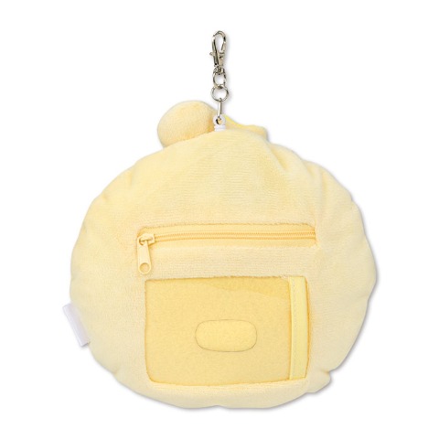 リール付ぬいパスケース（んぽちゃむ）