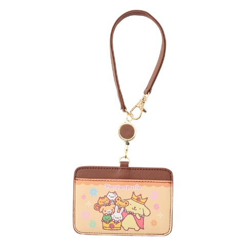 レディース　パスケース（ポムポムプリン）