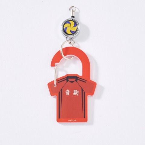 カラビナ付キーリング　(アニメ「ハイキュー!!」)