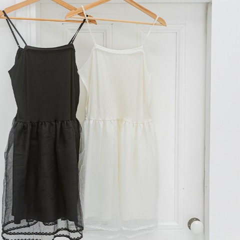 レディース　パニエ付キャミソール（青木美沙子）