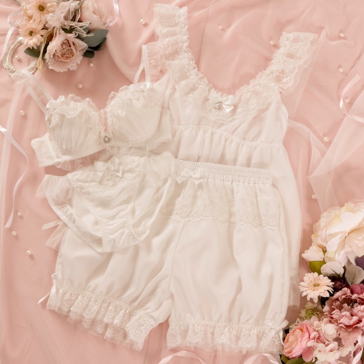 レディース フリルレース ベビードール（胡桃咲姫） | しまむら