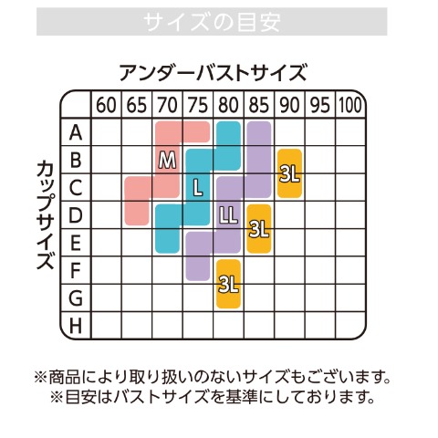 レディース　ハッピーバッグ　ハーフトップ3点セット（デイリー満足）