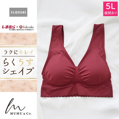 レディース　ハーフトップ（CLOSSHI×MUMU）M～5L