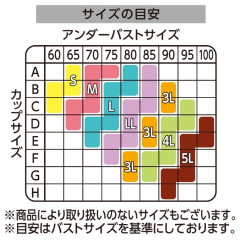 レディース　Hina　ハッピーバッグ　インナー6点セット