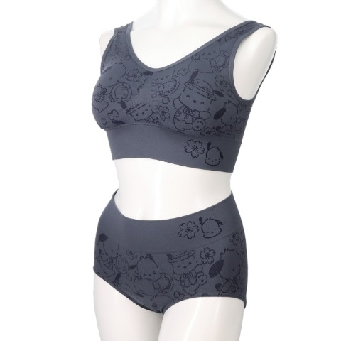 レディース　ハーフトップ（ポチャッコ）