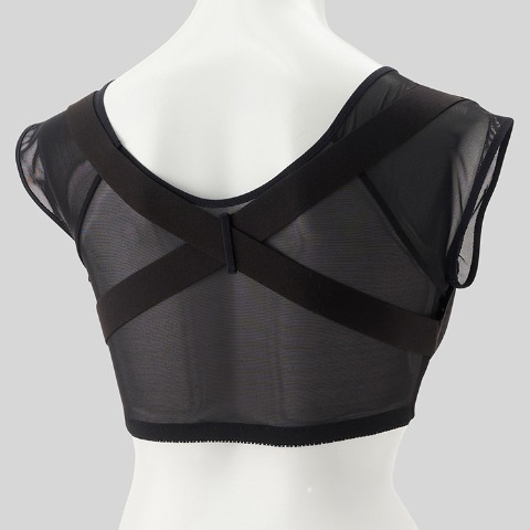 レディース　巻肩ハーフトップブラジャー（活き活きラボ×カラダファクトリー）S～5L