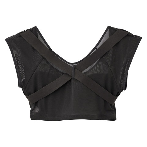 レディース　巻肩ハーフトップブラジャー（活き活きラボ×カラダファクトリー）S～5L