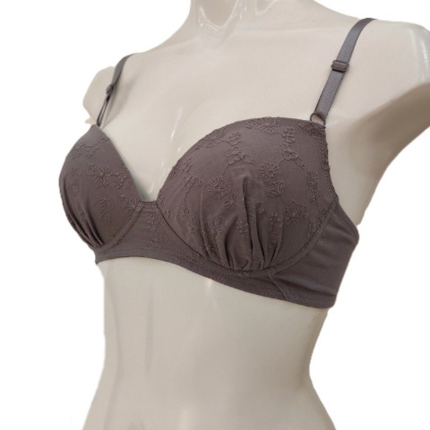 レディース　ノンワイヤーブラジャー（素肌にやさしい ～Organic Cotton～）