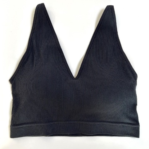 レディース　ハーフトップブラジャー（1枚でS～LLサイズ対応）ぴたのびフィット