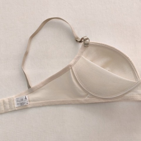 レディース　ノンワイヤーブラジャー（素肌にやさしい ～Organic Cotton～）
