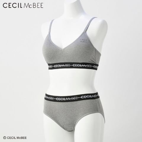 レディース　ノンワイヤーブラジャー＋ショーツセット（CECIL McBEE）
