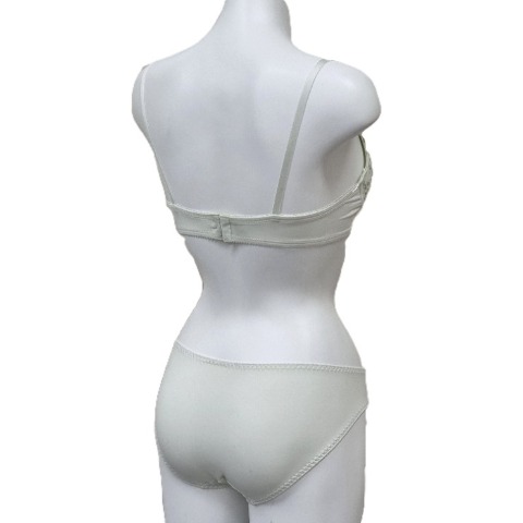 レディース ノンワイヤーブラジャー+ショーツセット（なじんでフィット）