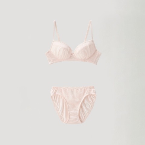 レディース　ハッピーバッグ　ノンワイヤーブラジャー＋ショーツ　3組セット