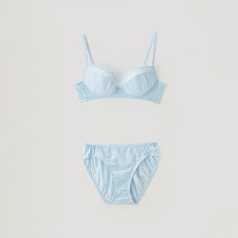 レディース　ハッピーバッグ　ノンワイヤーブラジャー＋ショーツ　3組セット