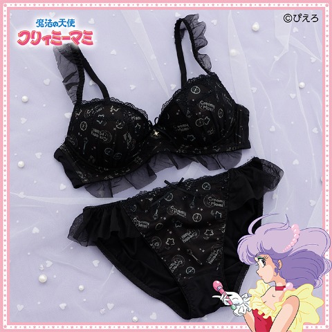 レディース　ノンワイヤーブラジャー＋ショーツセット（クリィミーマミ）