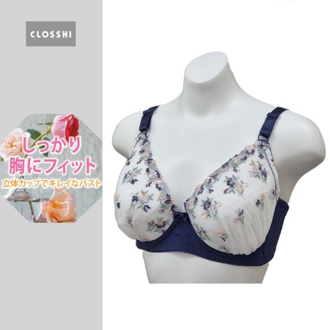 レディース　ワイヤーブラジャー　E～Gカップ