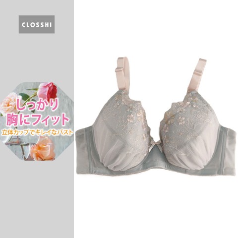 レディース　ワイヤーブラジャー　E～Gカップ