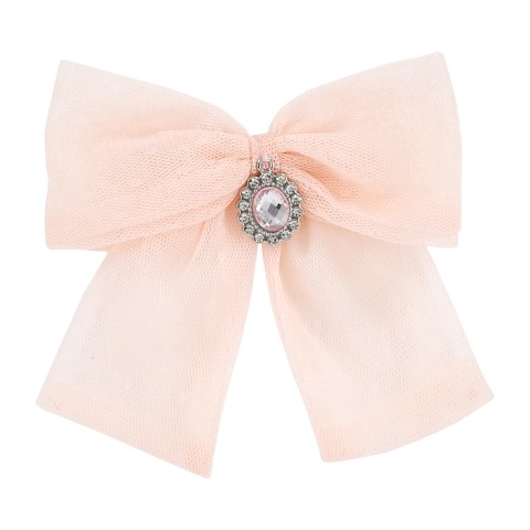 レディース ワイヤーブラジャー＋ショーツセット　リボンクリップ付き（B～Dカップ・推し活ブラ）