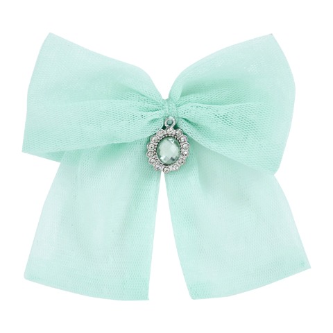 レディース ワイヤーブラジャー＋ショーツセット　リボンクリップ付き（Eカップ・推し活ブラ）