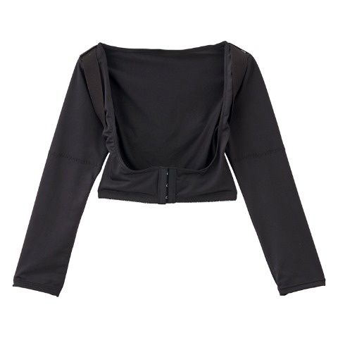 レディース　巻肩＆二の腕シェイプインナー（活き活きラボ×カラダファクトリー）S～5L