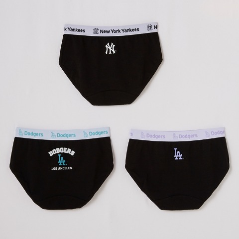 レディース　3枚組ショーツ（MLB）