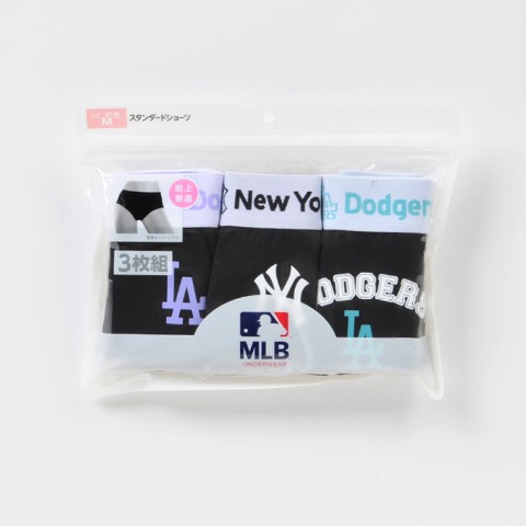 レディース　3枚組ショーツ（MLB）