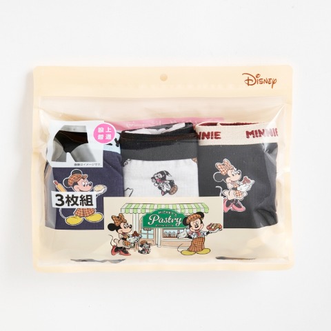 レディース　3枚組ショーツ（Disney／LITTC）