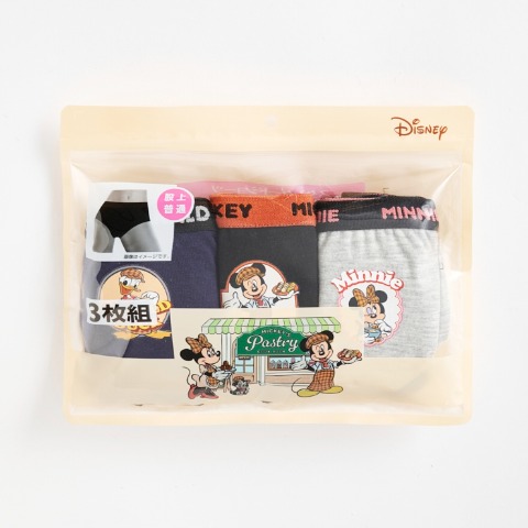 レディース　3枚組ショーツ（Disney／LITTC）