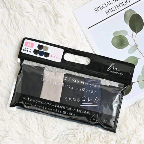 レディース　MUMU＆Co.　福袋　ショーツ 5点セット