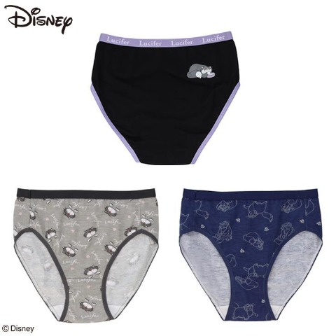 レディース　3枚組ショーツ（3L～4L・ルシファー）