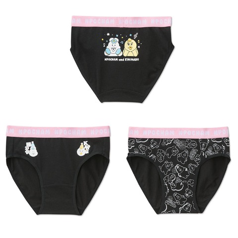 レディース ショーツ 3枚組（んぽちゃむ）
