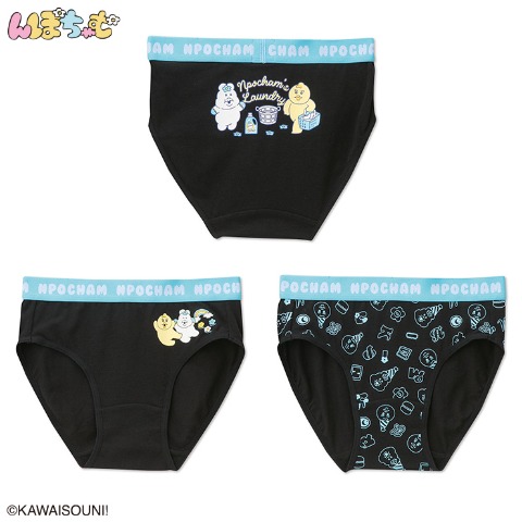 レディース ショーツ 3枚組（んぽちゃむ）