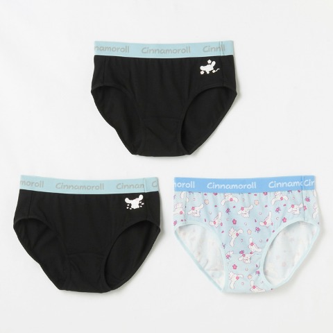 レディース　3枚組ショーツ（シナモロール）