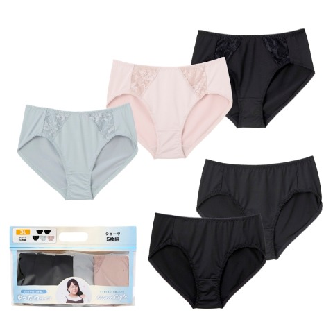 レディース　Hina　福袋　ショーツ 5点セット