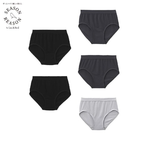 レディース　ショーツ5枚組（SEASON REASON）