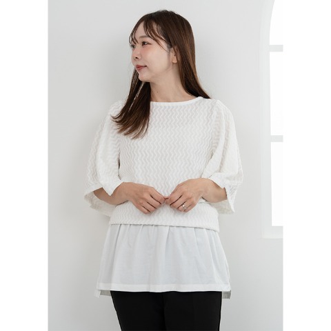 レディース　レイヤード腹巻（maki）