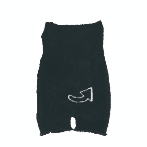レディース　腹巻付きパンツ（クロミ）