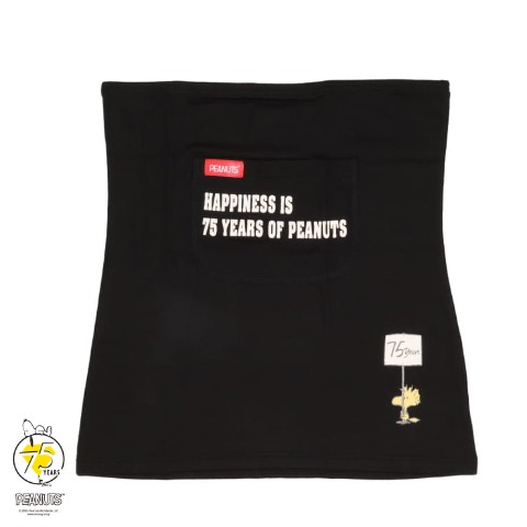 レディース　ポケット付き腹巻（FIBER HEAT プレミアム・PEANUTS）