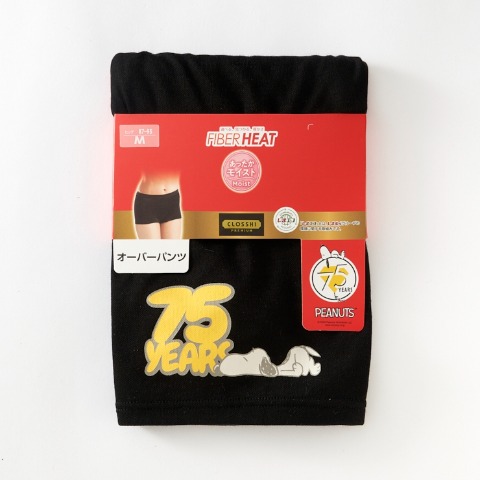 レディース　オーバーパンツ（FIBER HEAT プレミアム・PEANUTS）