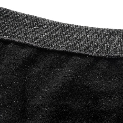 レディース 成型オーバーパンツ ボーダー（FIBER HEAT あったかコットン）