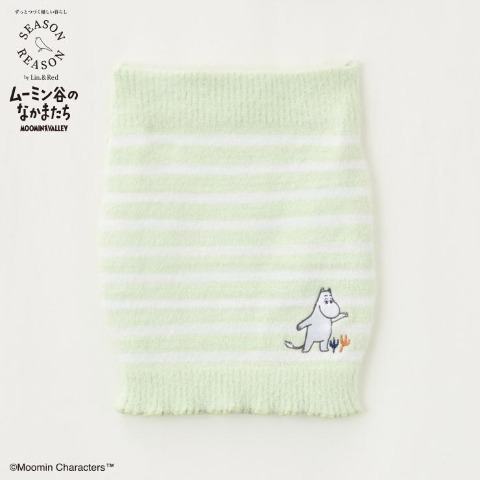 レディース　腹巻（ムーミン谷のなかまたち×SEASON REASON）
