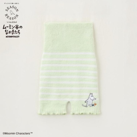 レディース　腹巻付パンツ（ムーミン谷のなかまたち×SEASON REASON）