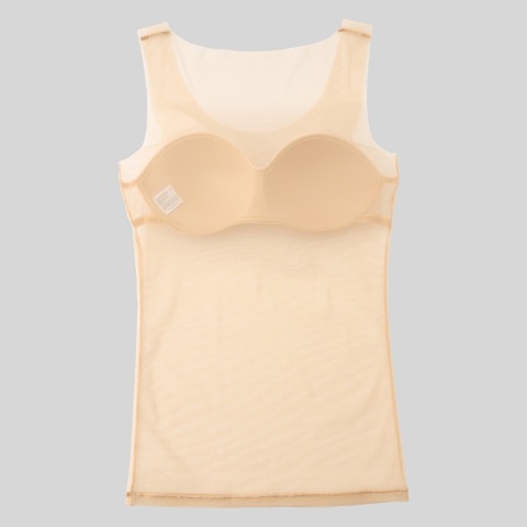 レディース　カップ付きタンクトップ（SKIN TONE INNER）